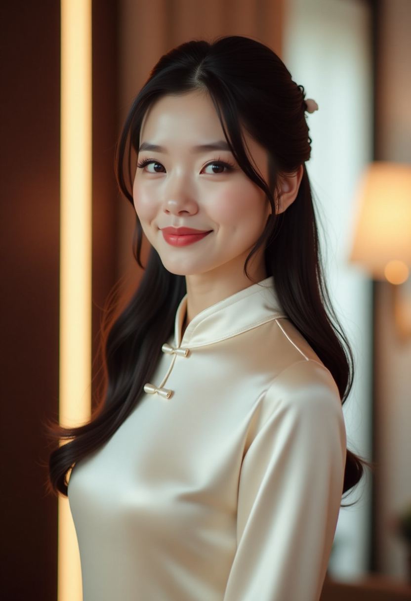 她的样板册海报